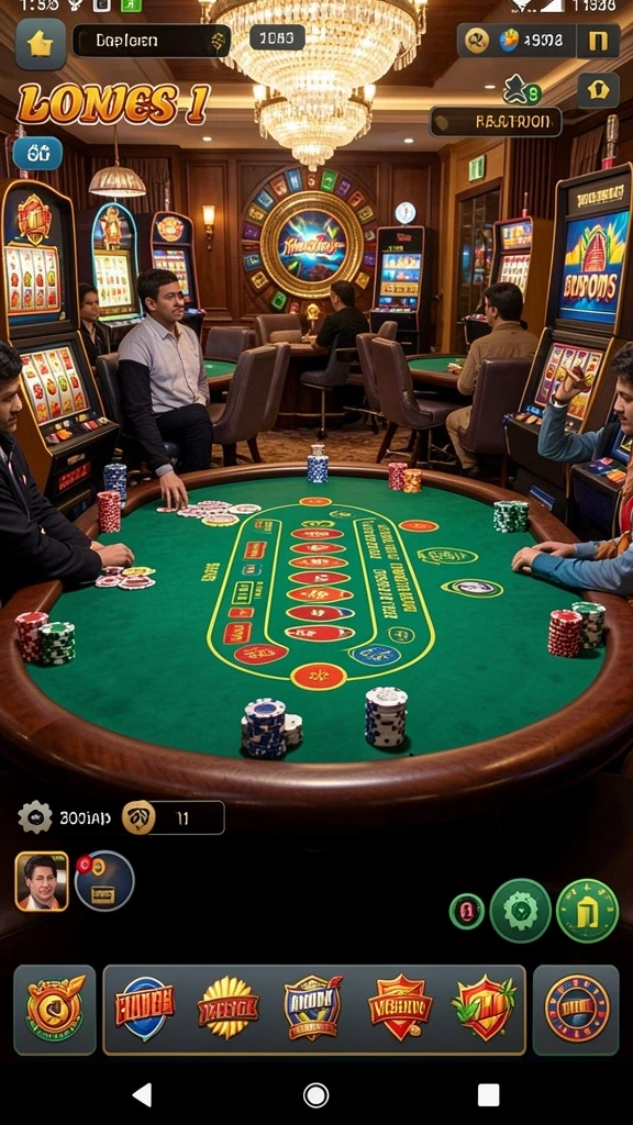Tampilan beranda aplikasi 1234BETS yang menarik.