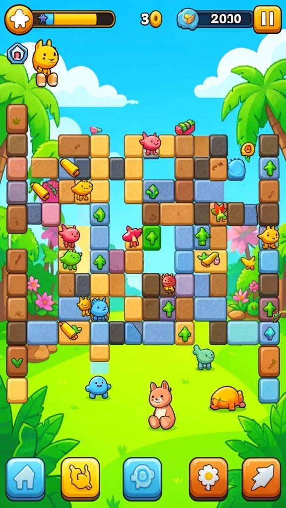 Gameplay yang intens dengan berbagai musuh yang menantang.