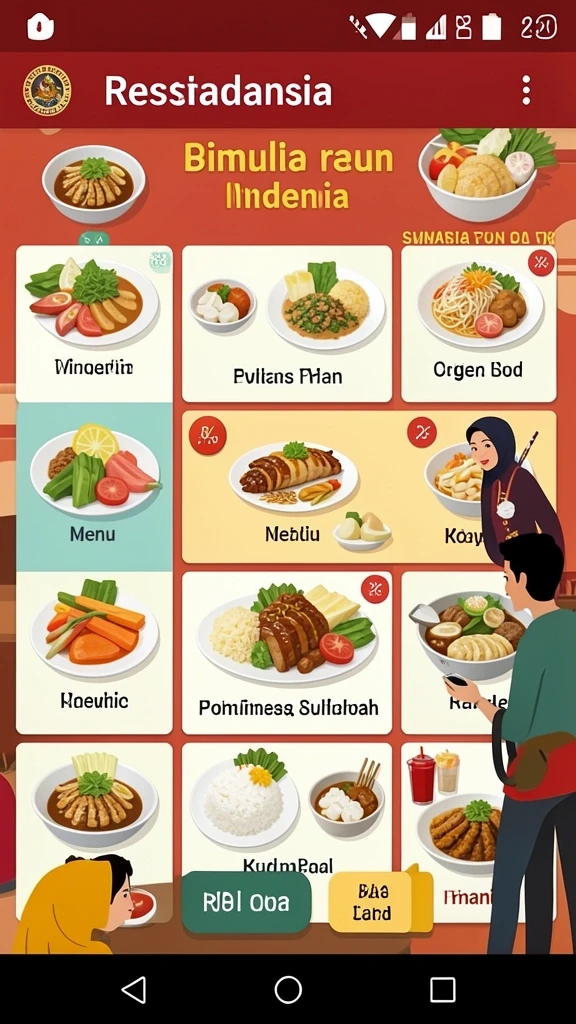 Tampilan antarmuka yang menarik dan mudah digunakan.