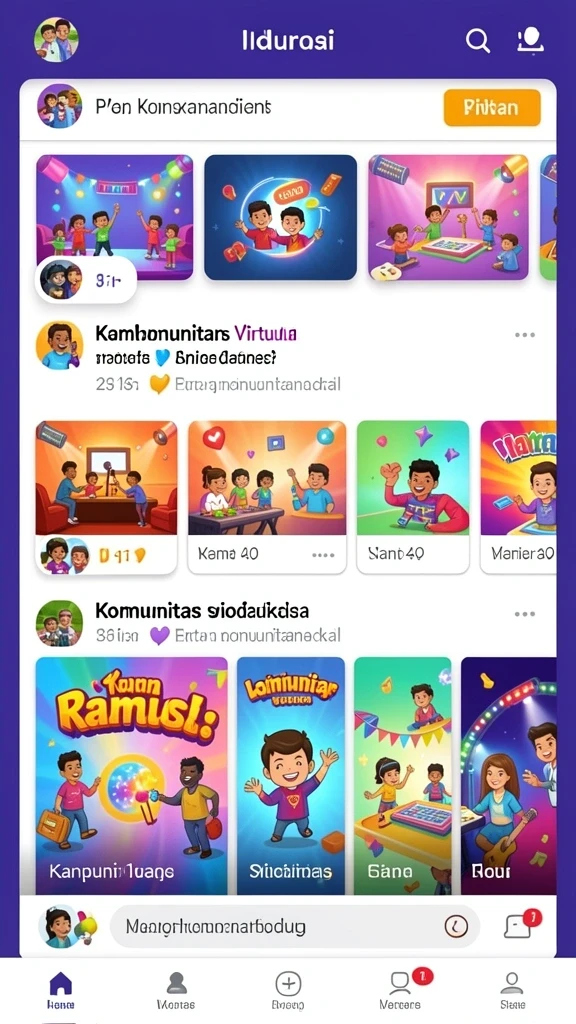 Menunjukkan pilihan permainan judi yang beragam dan menarik.