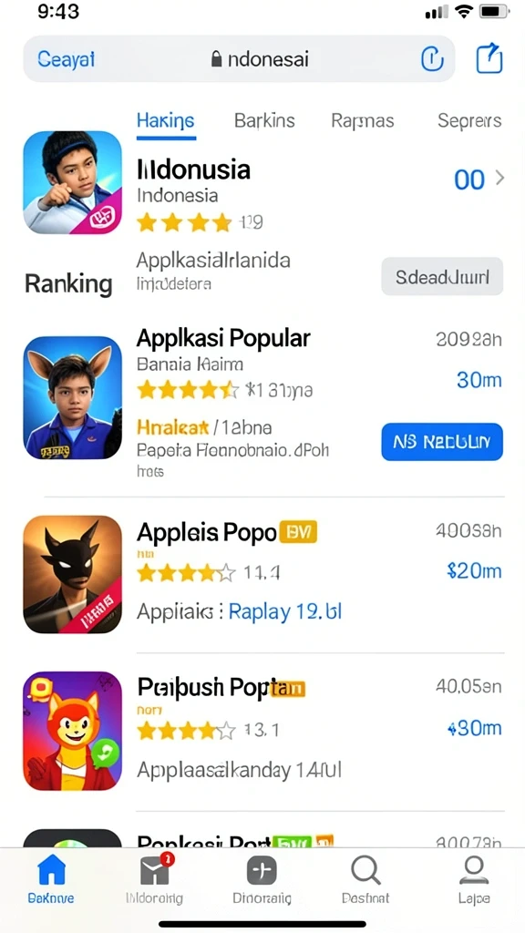 Screenshot menampilkan antarmuka pengguna yang intuitif.