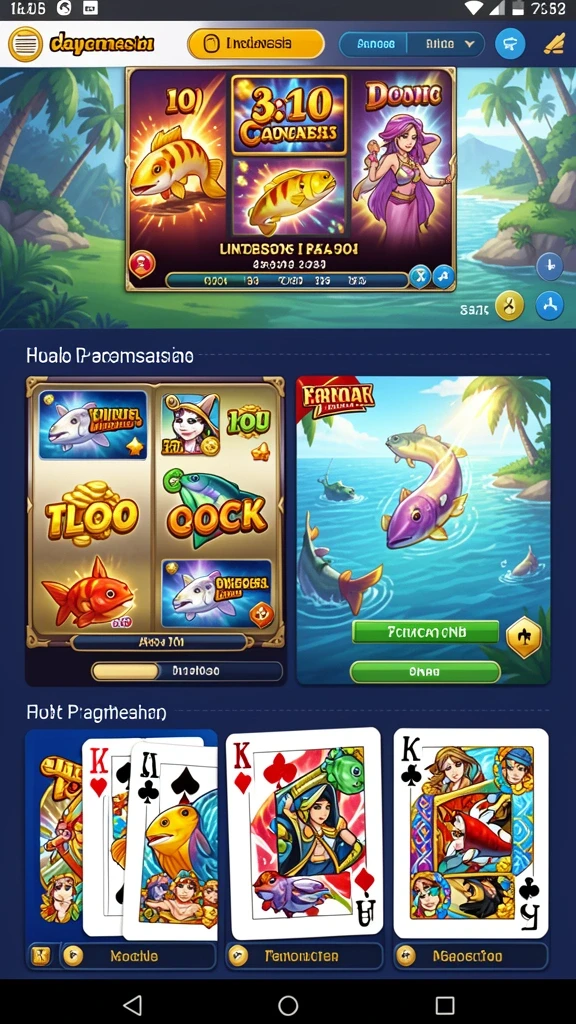 Fitur promo harian yang membuat permainan semakin seru.