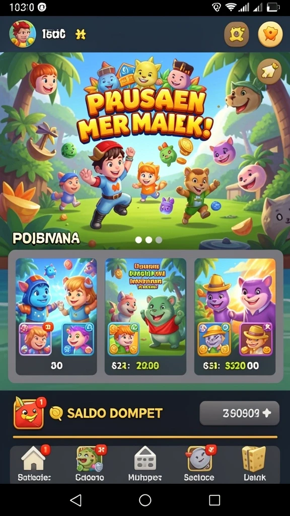 Tampilan antarmuka yang mudah digunakan dan menarik.
