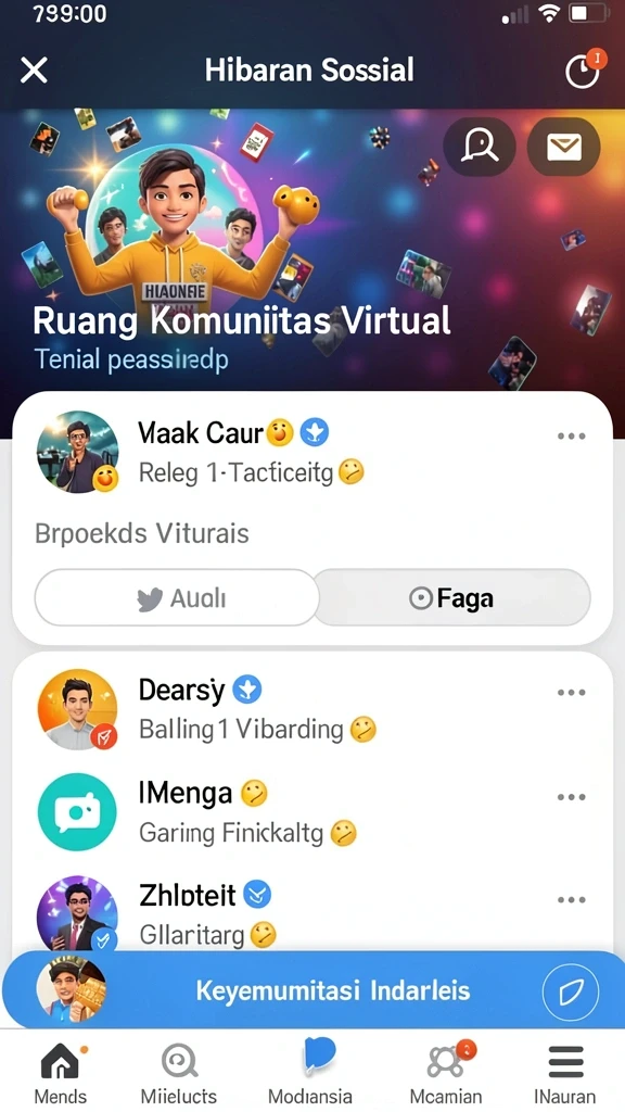 Komunitas aktif dan mendukung pemain baru.