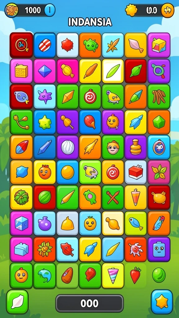 Layar awal game FW66 yang memukau.