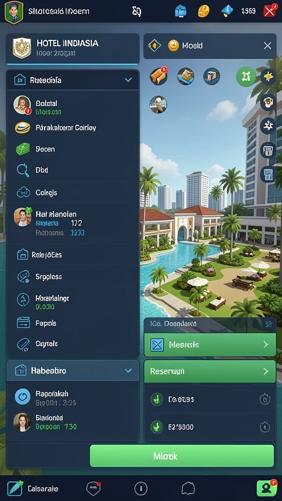Screenshot menunjukkan dunia yang luas untuk dijelajahi.