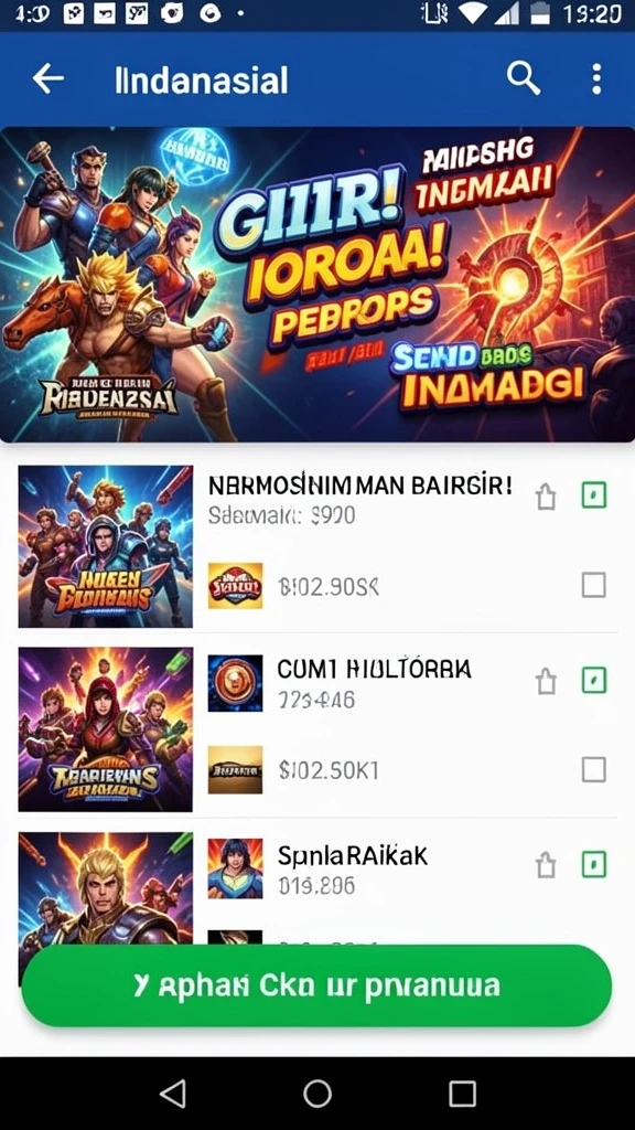 Grafik yang memukau dan detail yang halus.