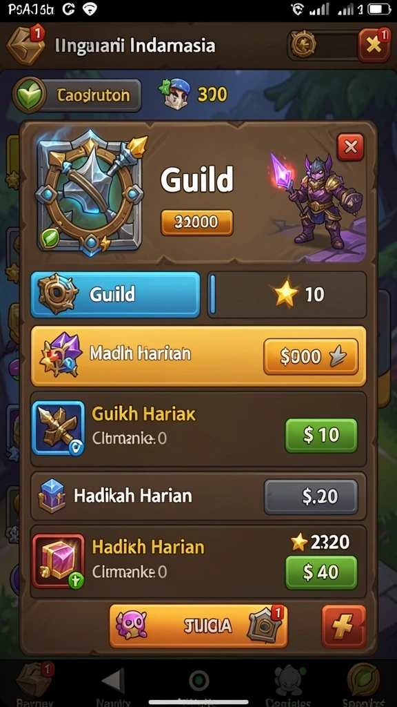 Mode permainan multiplayer yang seru dan menghibur.