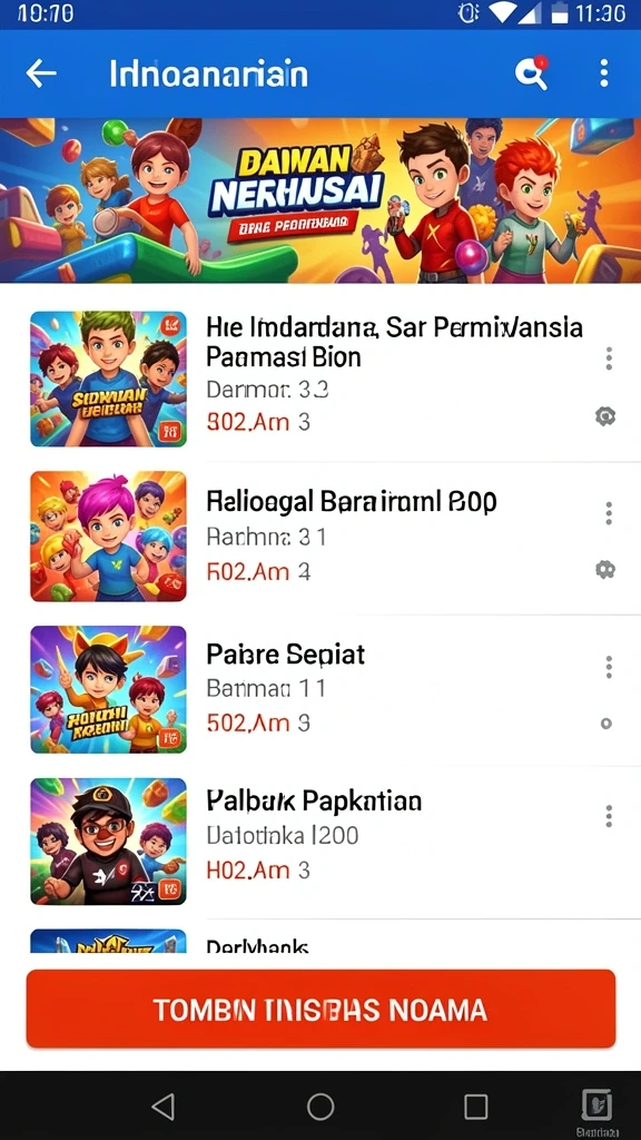Tampilan antarmuka yang menarik dan intuitif.