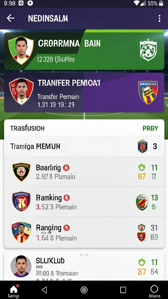 Tampilan antarmuka yang menarik dan user-friendly.