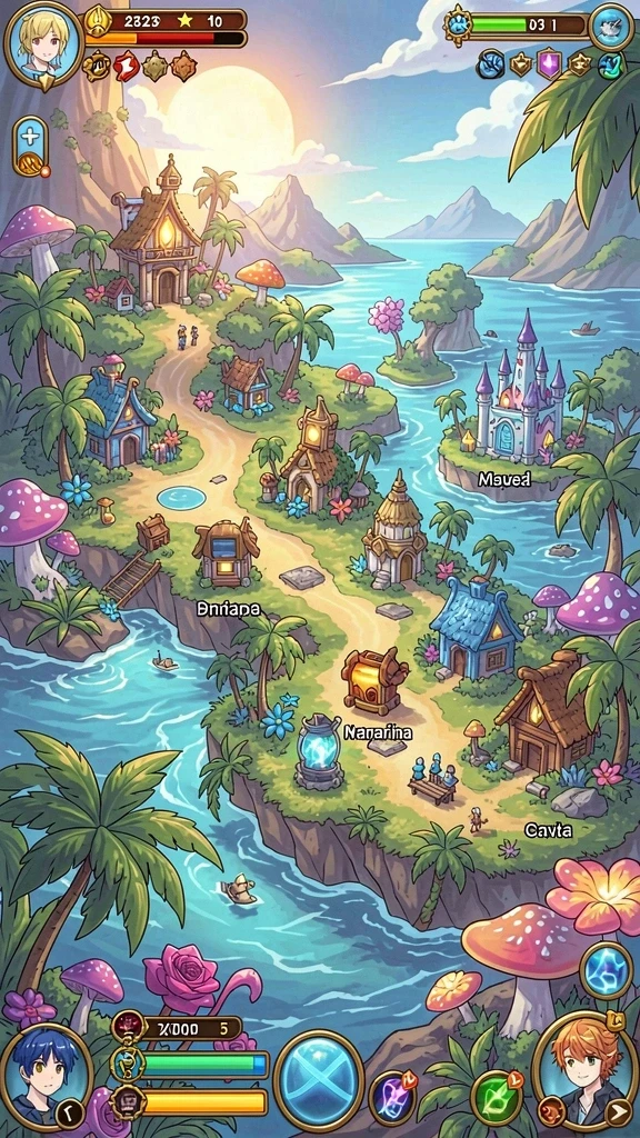 Tangkapan layar dari mode multiplayer yang seru dan interaktif.