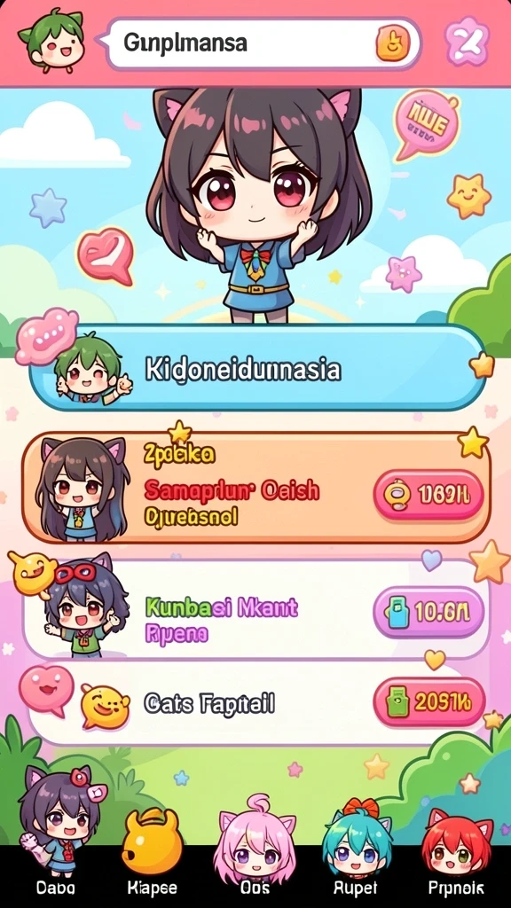 Tampilan awal game MAU777 yang menarik.