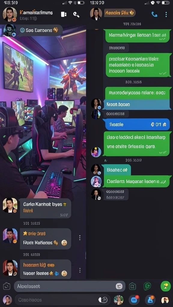 Tampilan awal yang menarik dan intuitif.