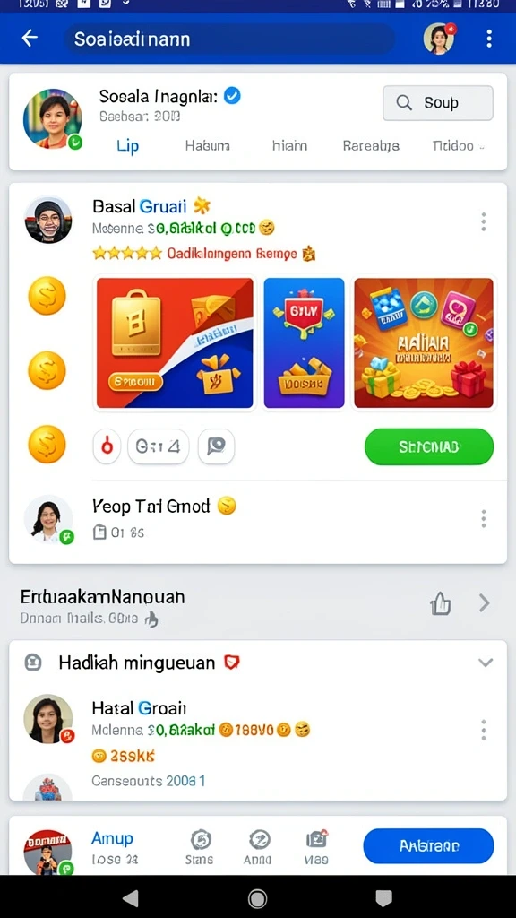 Tampilan awal yang menakjubkan dan intuitif.
