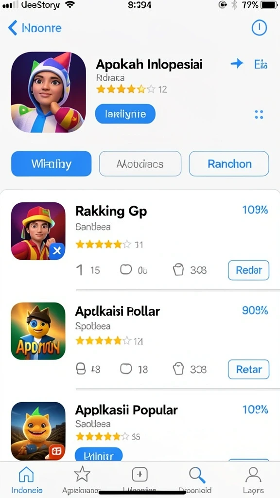 Antarmuka pengguna yang sederhana dan intuitif.