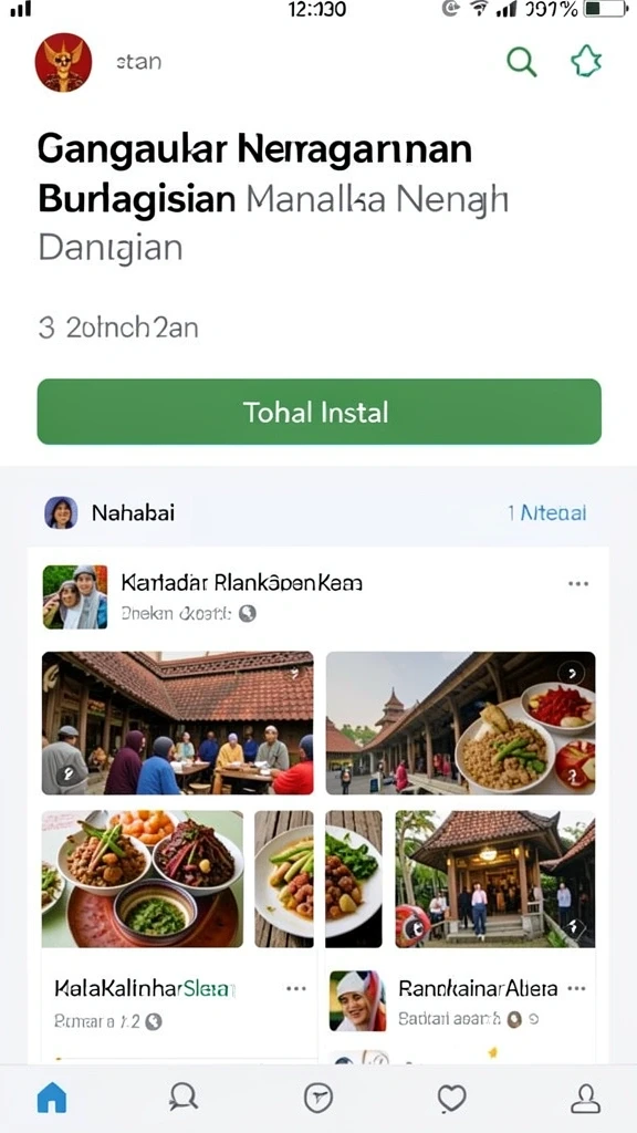 Aktivitas pertarungan seru melawan makhluk misterius.