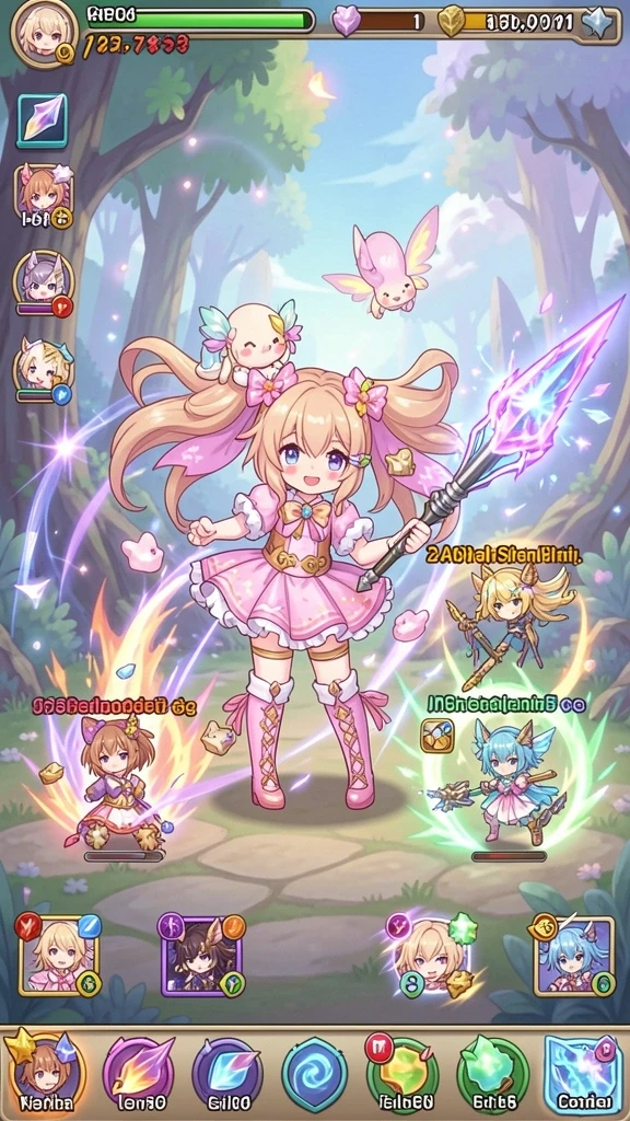 Gambar gameplay yang menunjukkan level yang menantang.