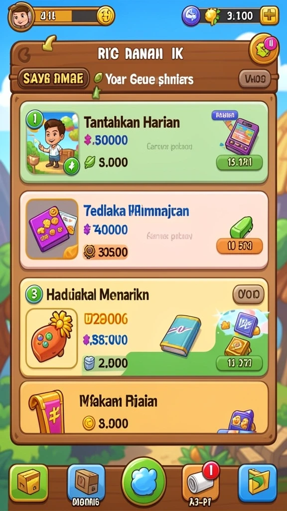 Tampilan utama RAKYATJP yang penuh warna.