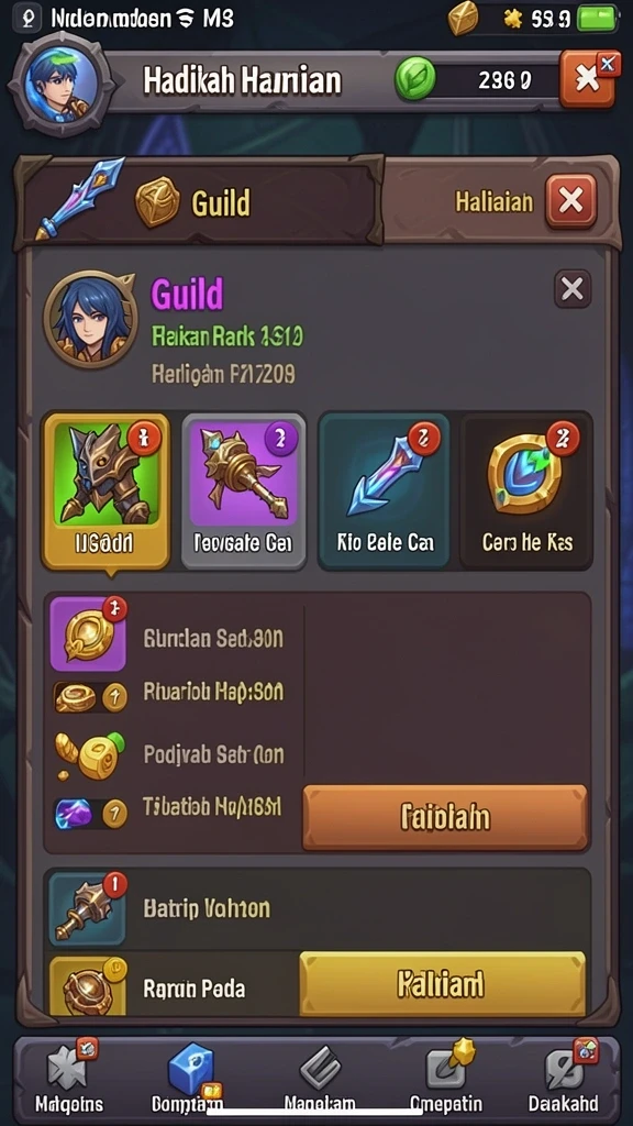 Fitur multiplayer untuk bermain bersama teman.