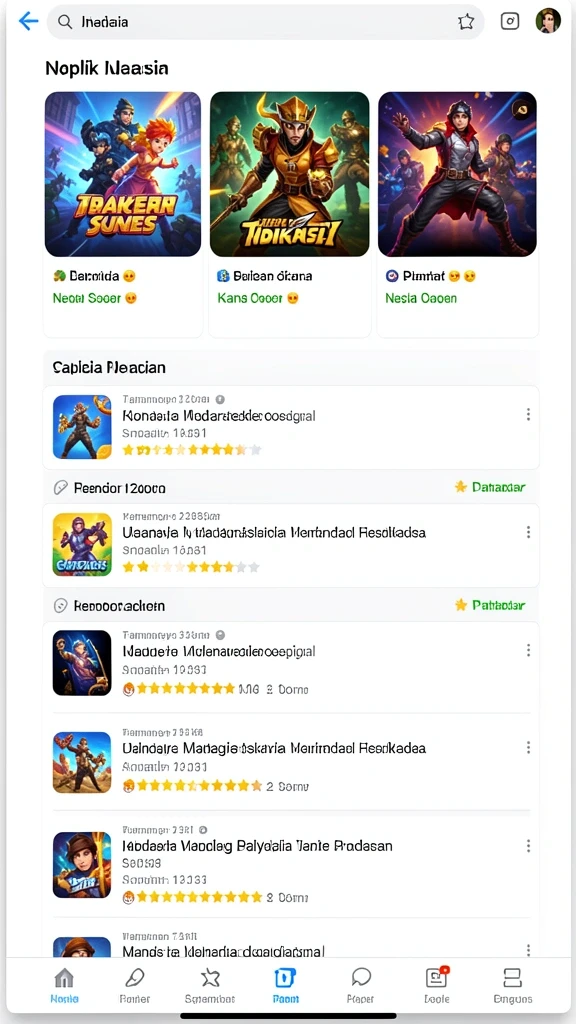 Setiap teka-teki menantang yang harus diselesaikan.