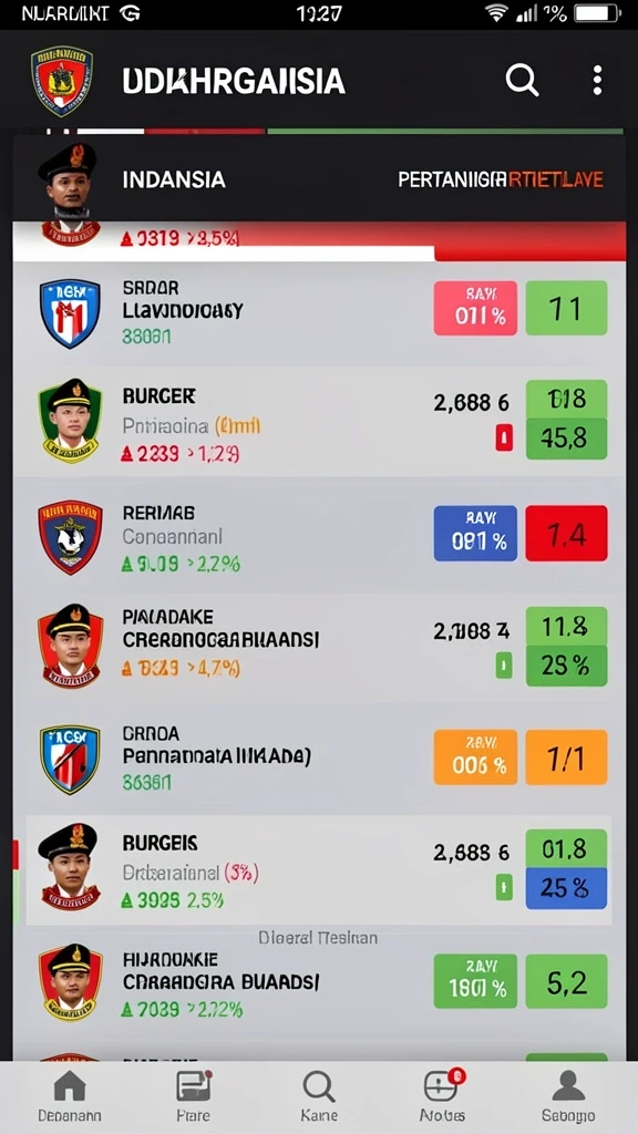 Pemandangan menakjubkan dari salah satu level dalam game.