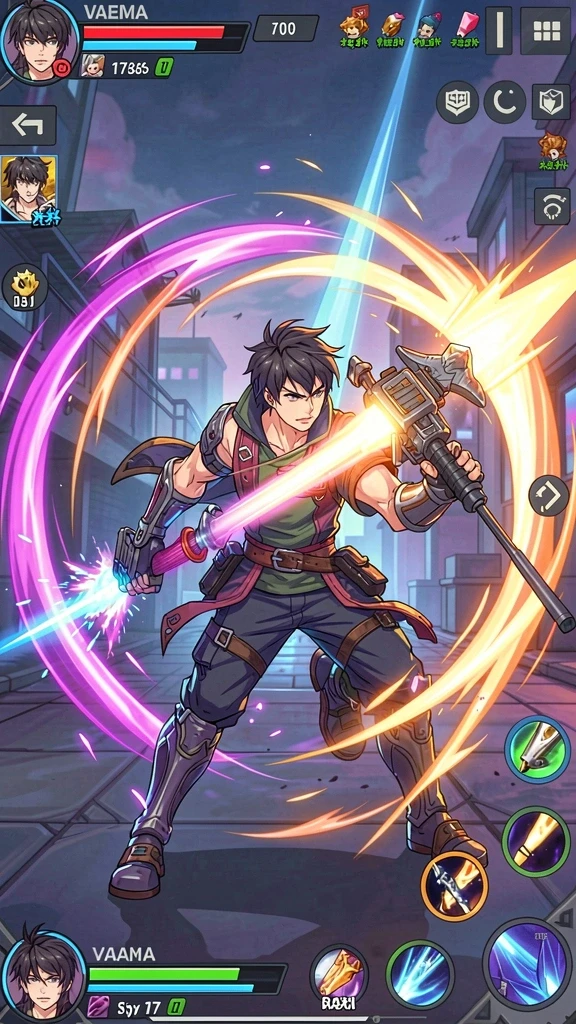 Screenshot memperlihatkan dunia permainan yang indah dan detail.