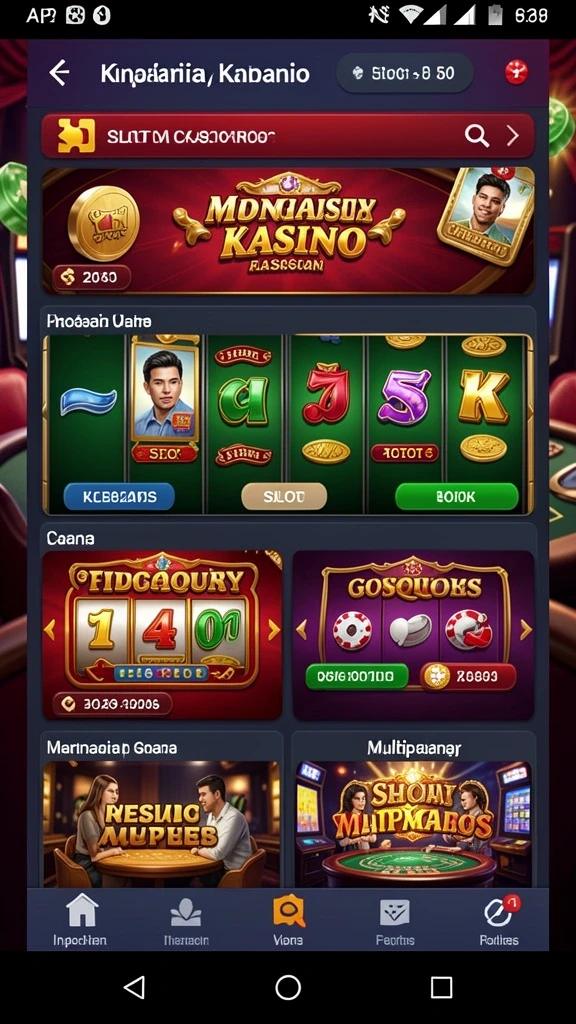 Screenshot menunjukkan karakter utama dalam aksi melawan monster.