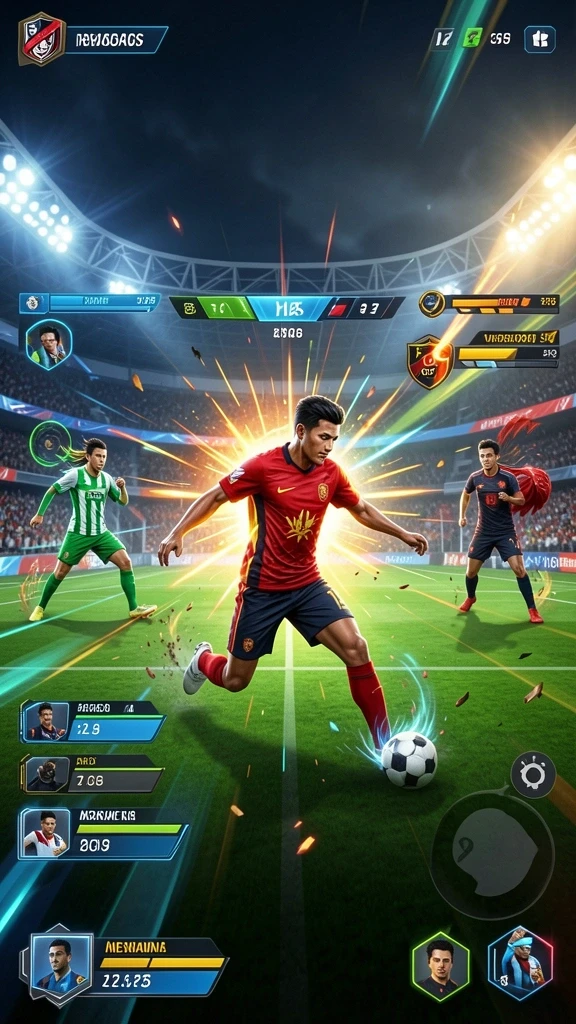 Fitur turnamen yang menambahkan keseruan lebih dalam bermain.