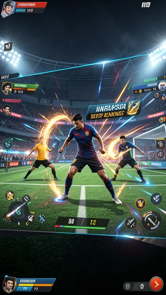 Tangkapan layar memperlihatkan karakter unik dalam misi menarik.
