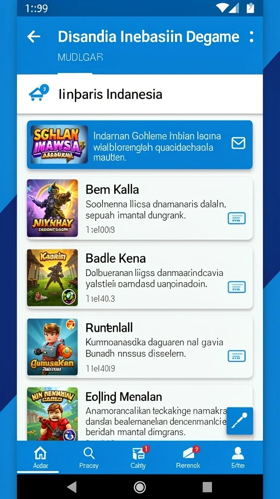 Tampilan utama X88 yang menarik dan intuitif.